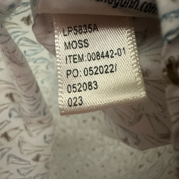 Rodd & Gunn Anchorage Shirt Size Small Sailboat Print Cotton Button Up NWT - Picture 7 of 7